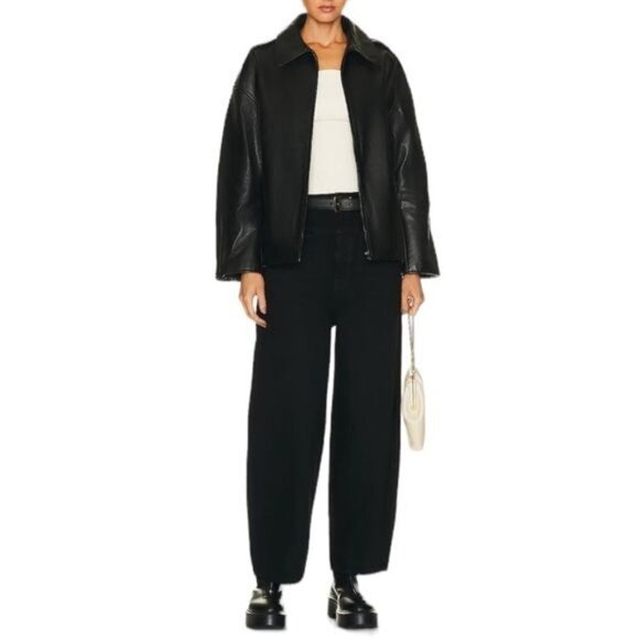 Khaite Jeans Preen Wide Leg Arc Barrels Sz 28 - Picture 1 of 11